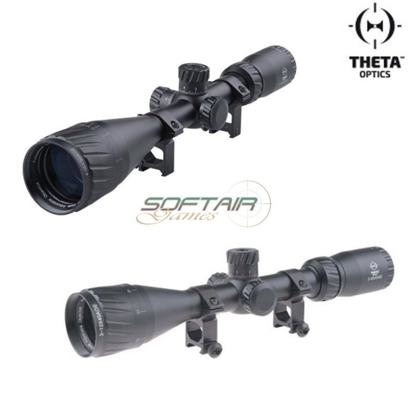Scope 3-12x40 Aoe Black Theta Optics (tho-10-018310)