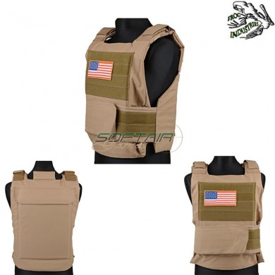 Body Armor Vest Ver.2 Coyote Frog Industries® (fi-000887-tan)