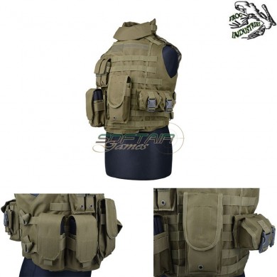 Iba Tactical Vest Olive Drab Frog Industries® (fi-009886-od)