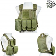 Lasercut Version Plate Carrier Vest Olive Drab Frog Industries® (fi-018407-od)