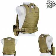 Lasercut Version Plate Carrier Vest Tan Frog Industries® (fi-018409-tan)