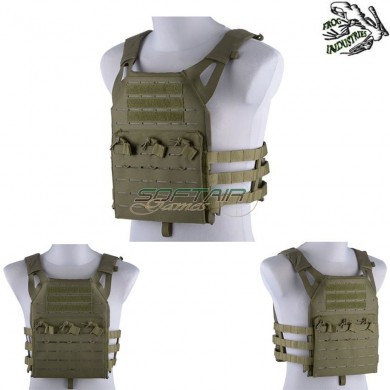 Lasercut Version Skeleton Jpc Vest Olive Drab Frog Industries® (fi-018410-od)