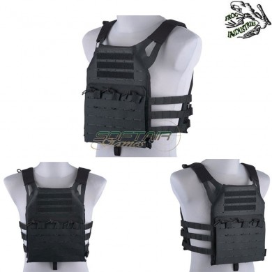 Lasercut Version Skeleton Jpc Vest Black Frog Industries® (fi-018411-bk)