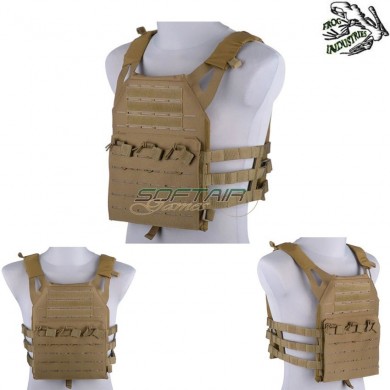 Lasercut Version Skeleton Jpc Vest Coyote Frog Industries® (fi-018412-tan)