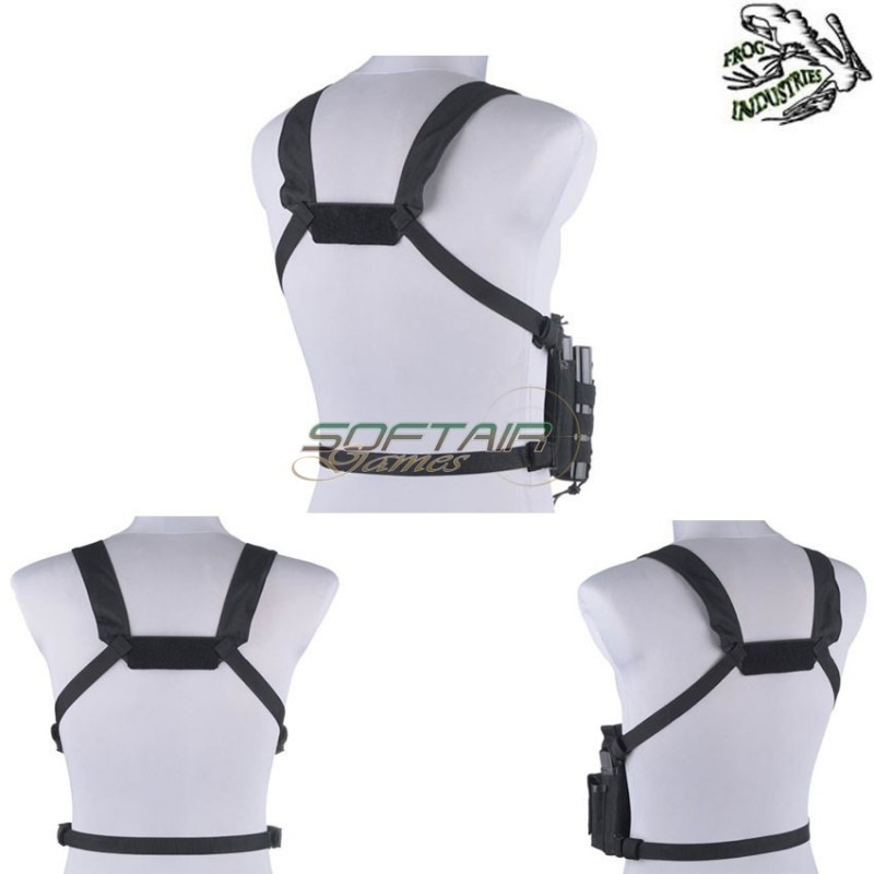 Tactical Hs Style Fast Chest Rig Black Frog Industries® (fi-018420-bk)