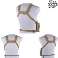 Tactical Hs Style Fast Chest Rig Coyote Frog Industries® (fi-018421-tan)