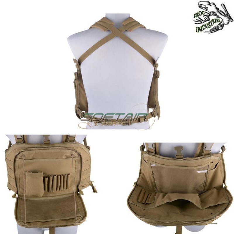 Navigator Chest Rig Coyote Frog Industries® (fi-019531-tan)