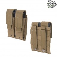 Tasca Doppia Porta Caricatori Pistola Coyote Frog Industries® (fi-001407-tan) Tasca Doppia Porta Caricatori Pistola Coyote Frog Industries® (fi-001407-tan)