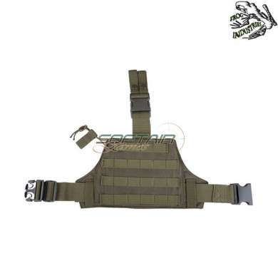 Tactical Molle Leg Panel Olive Drab Frog Industries® (fi-009686-od)