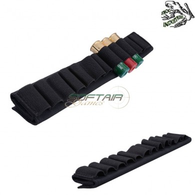 Velcro System Pouch For Shotgun Shell Black Frog Industries® (fi-009814-bk)