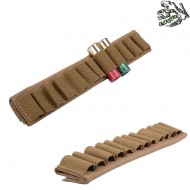 Velcro System Pouch For Shotgun Shell Coyote Frog Industries® (fi-009815-tan)