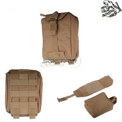 Rip Away Utility/medic Pouch Coyote Frog Industries® (fi-009873-tan)