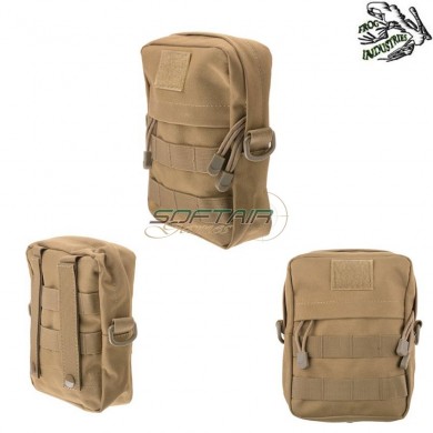 Cargo Pouch Coyote With Pocket Frog Industries® (fi-018855-tan)