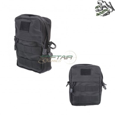 Tasca Cargo Black Con Taschina Frog Industries® (fi-018856-bk)