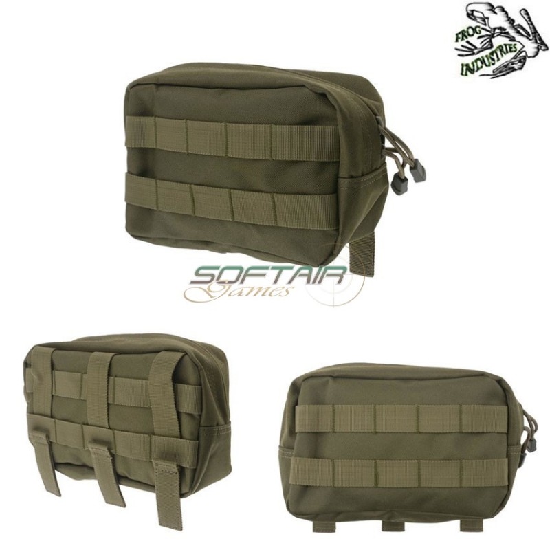 Tasca Medium Cargo Orizzontale Olive Drab Frog Industries® (fi-019548-od) Tasca Medium Cargo Orizzontale Olive Drab Frog Industries® (fi-019548-od)