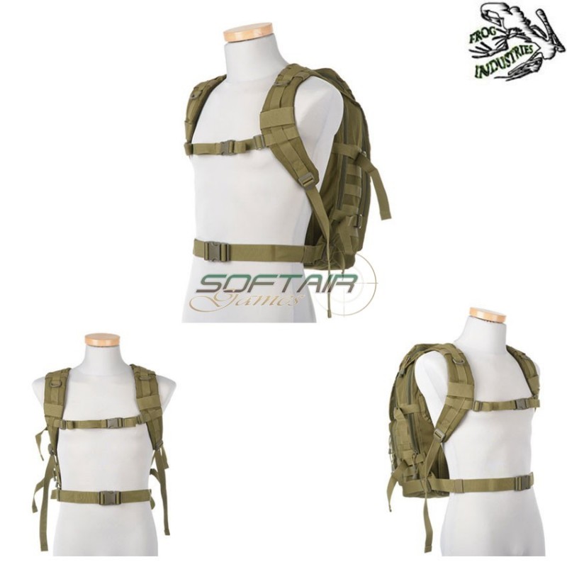 Armadillo Tactical Backpack Olive Drab Frog Industries® (fi-016489-od)