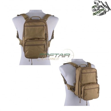 Zaino Map Hs Style Tactical Flatpack Coyote Frog Industries® (fi-018865-tan)