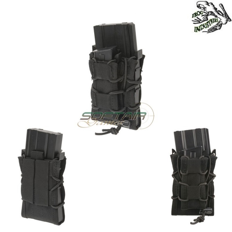 Tasca Double Decker Taco Black Frog Industries® (fi-009856-bk)