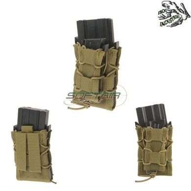 Double Decker Magazine Pouch Olive Drab Frog Industries® (fi-009857-od)