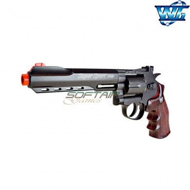702 Full Metal Gas Revolver Co2 Wg  (c702)