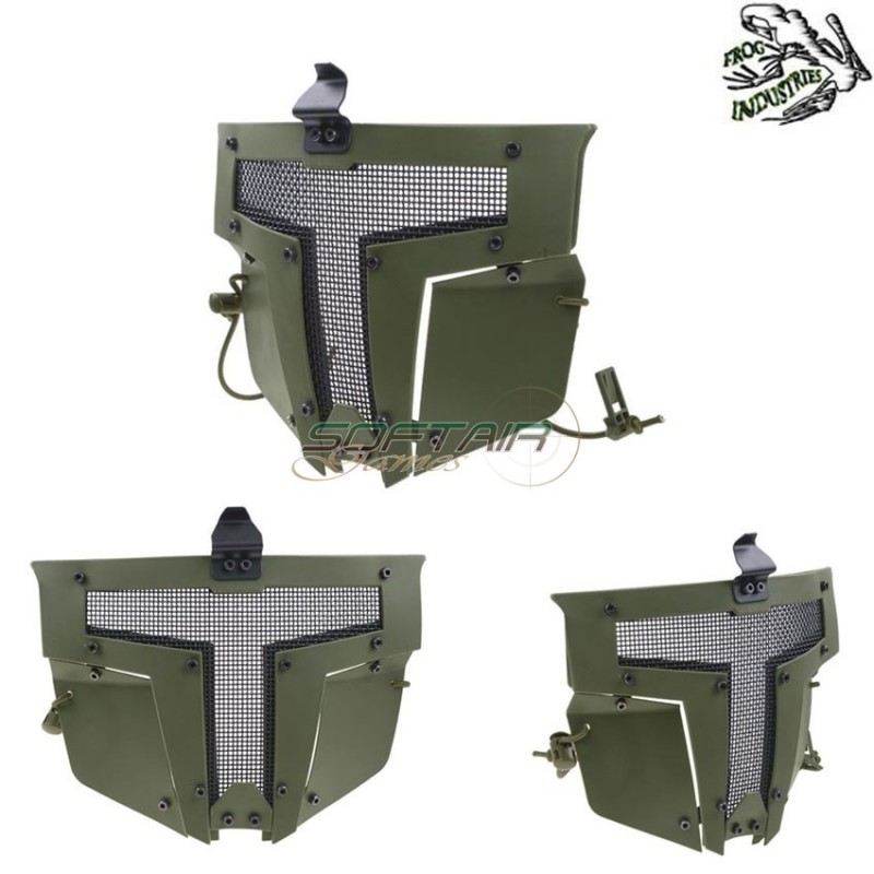 Maschera Facciale Spt Olive Drab Frog Industries® (fi-019321-od)