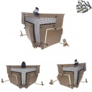 Facial Mask Spt Coyote Frog Industries® (fi-019322-tan)