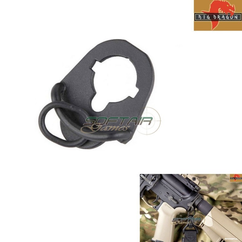 Anello Cinghia Asp Strap Black Big Dragon (bd4337)