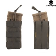 Single 5.56 Open Top Magazine Pouch Foliage Green Emerson (em6353e) Single 5.56 Open Top Magazine Pouch Foliage Green Emerson (em6353e)