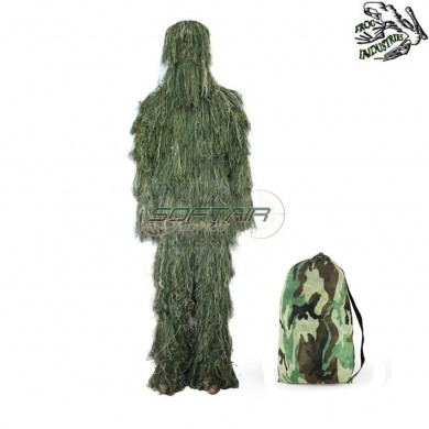 Ghillie Suit Burrs Camouflage Olive Drab Frog Industries® (fi-611213)