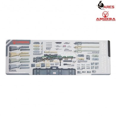 Tappettino Per Riparazioni Modello Striker Amoeba Ares (ar-612142)