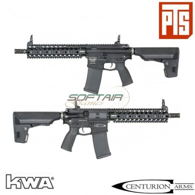 Electric Rifle Aeg Erg Cm4 Black Centurion Arms Kwa Pts (pts-211496)