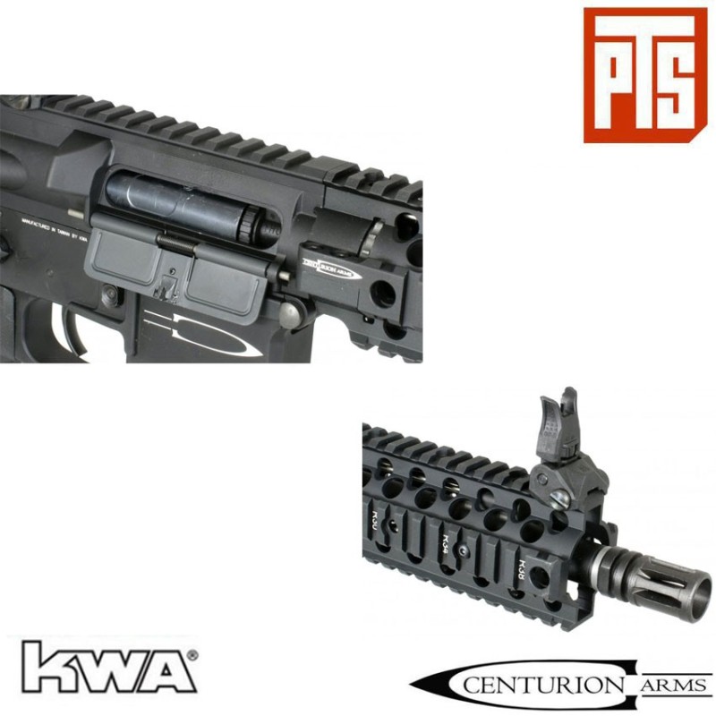 Fucile Elettrico Aeg Erg Cm4 Black Centurion Arms Kwa Pts (pts-211496)