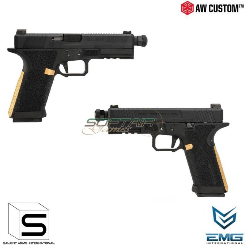 Gbb Gas Pistol Sai Blu Emg Black Armorer Works (aw-sai-110662)