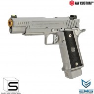 Pistola A Gas Hi-capa 5.1 Silver & Gold Barrel Gbb Emg Salient Arms Armorer Works (aw-sai-110659) Pistola A Gas Hi-capa 5.1 Silver & Gold Barrel Gbb Emg Salient Arms Armorer Works (aw-sai-110659)