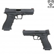 Pistola A Gas Shark Full Auto Black Blowback Aps (aps-110658) Pistola A Gas Shark Full Auto Black Blowback Aps (aps-110658)