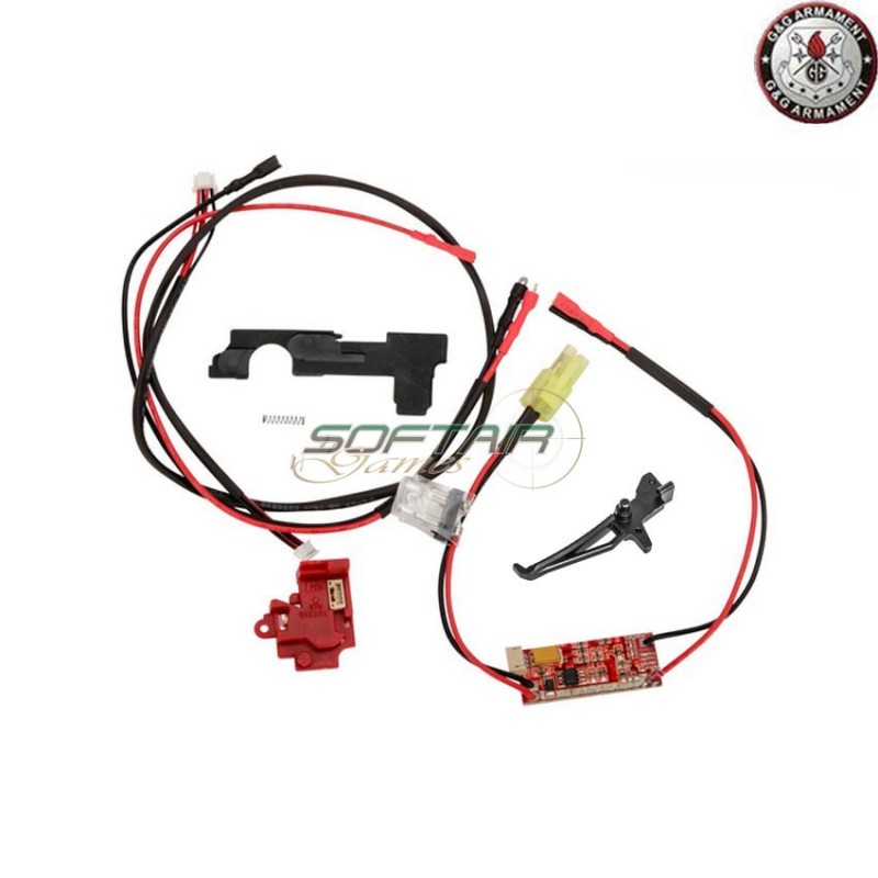 Set Etu 2.0 & Mosfet 3.0 W/speed Trigger For 2 Version Back Wires Aeg G&g (gg-11137-1)