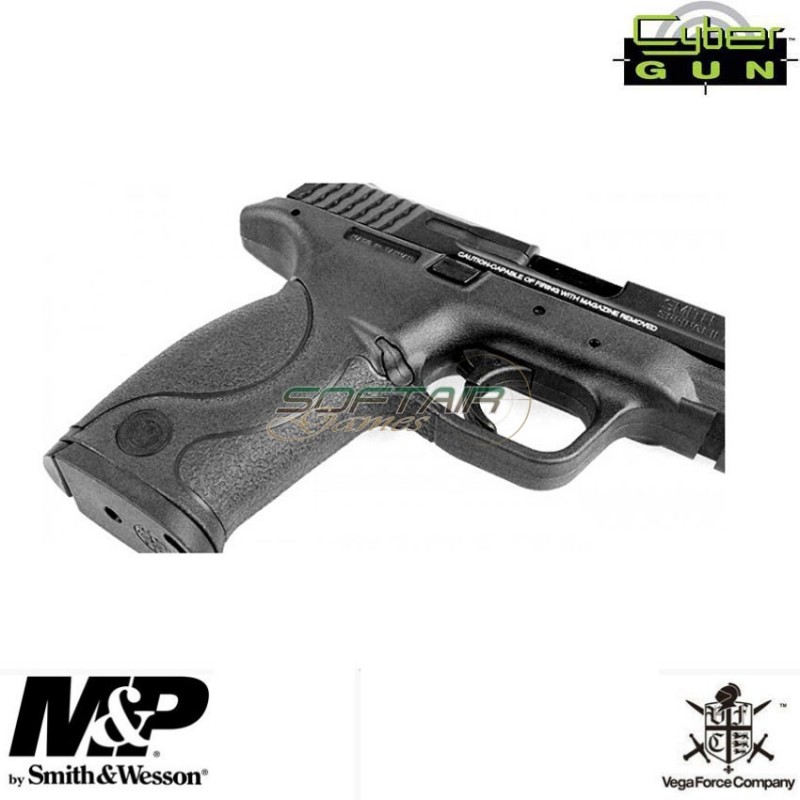 Gas Gbb Pistol M&p9 Smith & Wesson's Black Vfc Cybergun (320512)