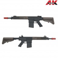 Fucile Elettrico Sr25k Keymod Full Metal Two Tone A&k (aek-sr25k) Fucile Elettrico Sr25k Keymod Full Metal Two Tone A&k (aek-sr25k)