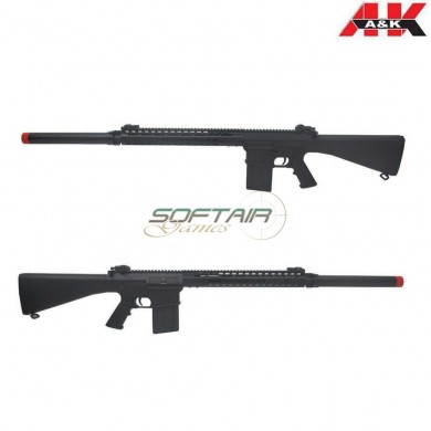 Electric Rifle Sr25 Keymod Full Metal Black A&k (aek-sr25)