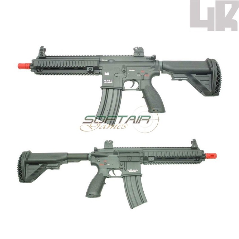 Electric Rifle A16d Type Full Metal Black Four Rifle (4r-102)