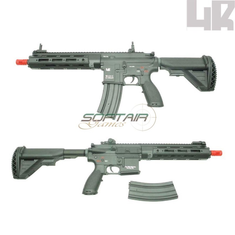 Electric Rifle A16d Rahg 11.5" Type Full Metal Black Four Rifle (4r-108)