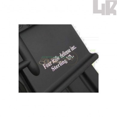 Fucile Elettrico A16d Rahg 11.5" Type Full Metal Black Four Rifle (4r-108)