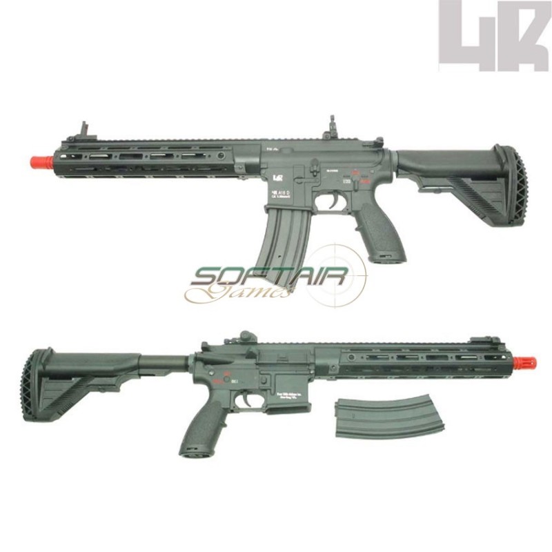 Fucile Elettrico A16d Rahg 13.5" Type Full Metal Black Four Rifle (4r-109)