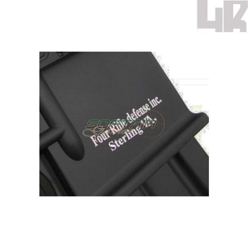 Electric Rifle A16d Rahg 13.5" Type Full Metal Black Four Rifle (4r-109)