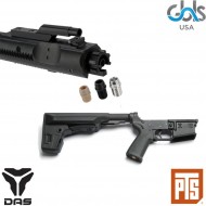 Fucile Elettrico Ptw Scarrellante C/rinculo M4 Das Gdr-15 Black Gbls (gbls-das-gdr-15-bk)