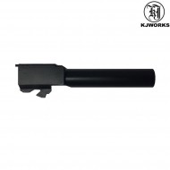 Canna Esterna G23 Black In Abs Kjworks (kjw-5)