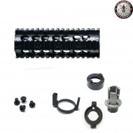 Rail In Alluminio 7" Type Black M4/m16 G&g (gg-18)