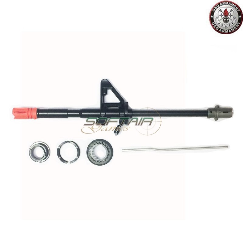 Full Set Outer Barrel Completo M4a1 Black G&g (gg-27)