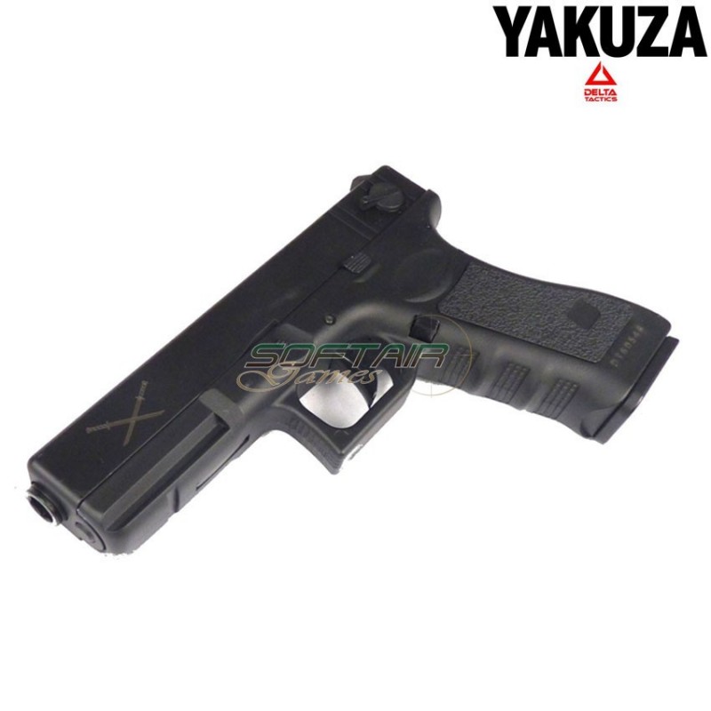 Electric Pistol Aep G18 Black Full Set Delta Tactics Yakuza (dty-12704)