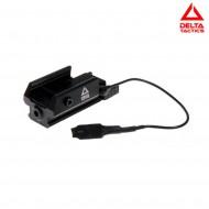 Red Laser For 20mm Rail With Pressure Pad Delta Tactics (dt-12803) Red Laser For 20mm Rail With Pressure Pad Delta Tactics (dt-12803)